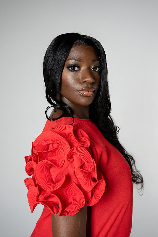 Flamenco_Flair_Red_Short_Sleeved_Blouse