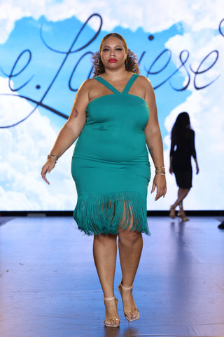 NYFW Sample: Jade Fringe Dress
