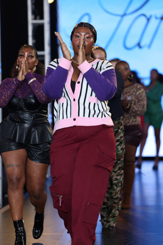 Blair Color Block Cardigan | NYFW