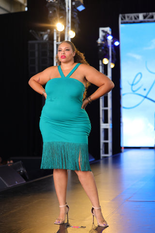 NYFW Sample: Jade Fringe Dress