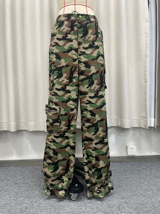 Rebel Camouflage Pants | NYFW