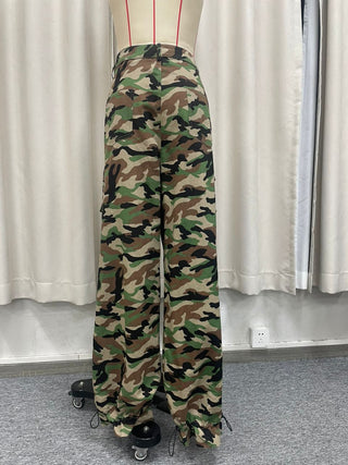Rebel Camouflage Pants | NYFW