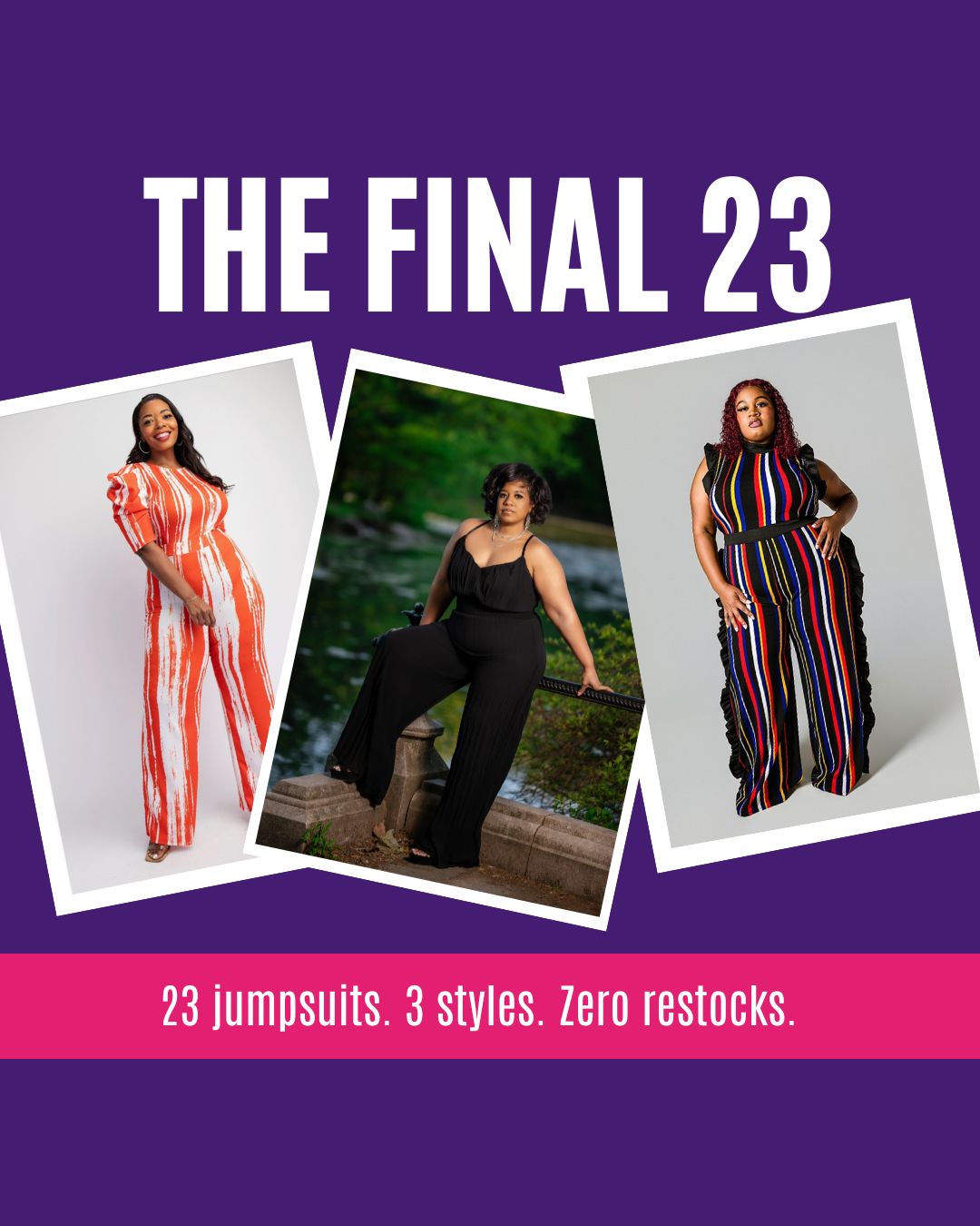 Plus sized jumpsuits