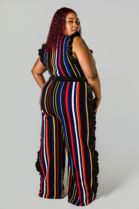 Strut & Stripe Plus Sized Jumpsuit