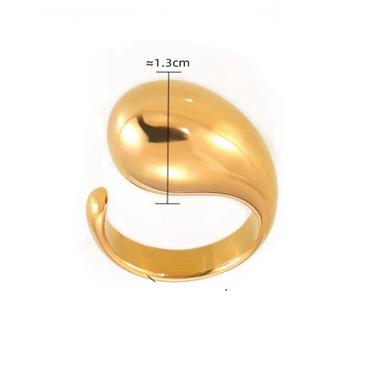 The Sculpted Glow Ring