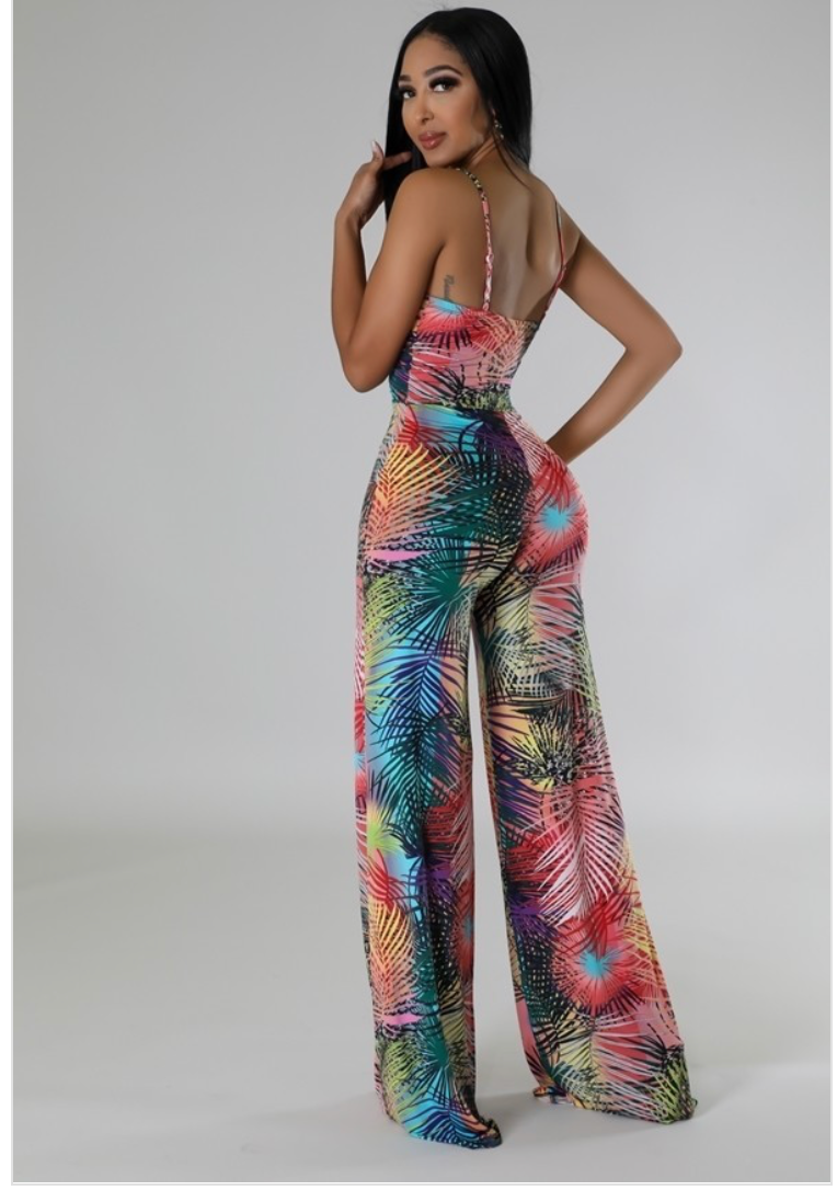Tropicana Jumpsuit Side
