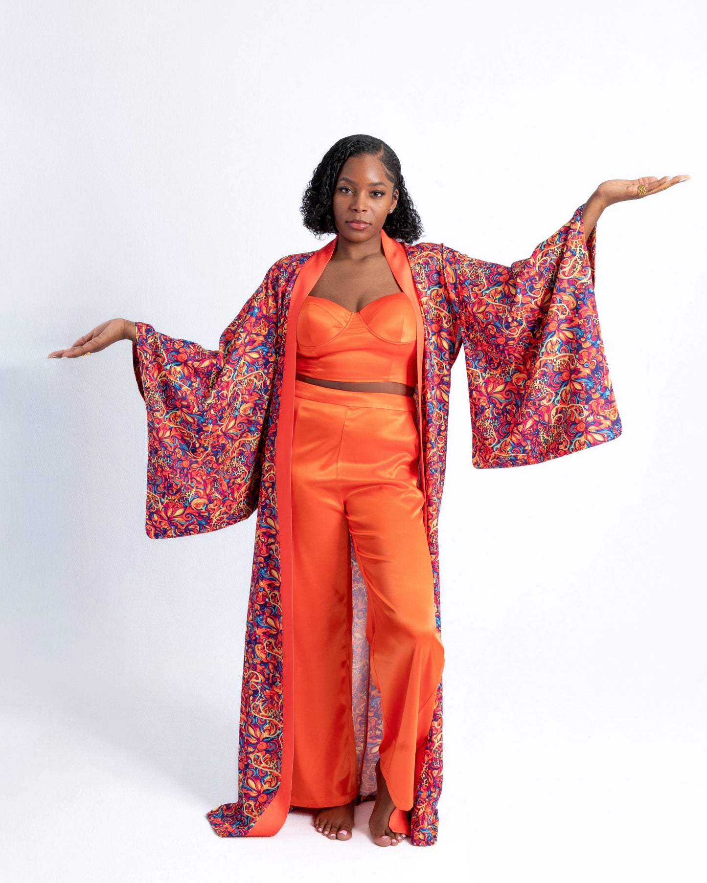 e.Laniese Statement Kimono Details