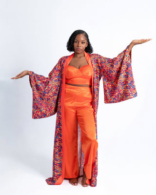 e.Laniese Statement Kimono Details